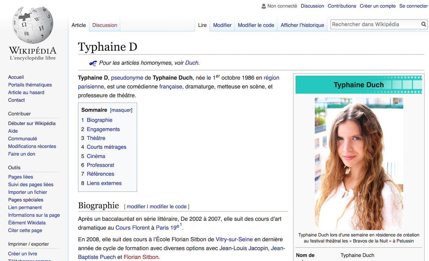 wikipedia Typhaine D